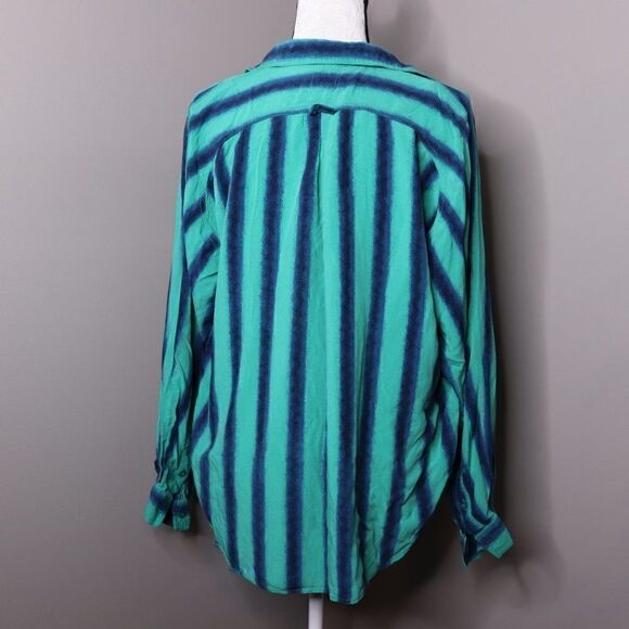 Vintage Krazy Kat Striped Button Down Shirt - Picture 8 of 10